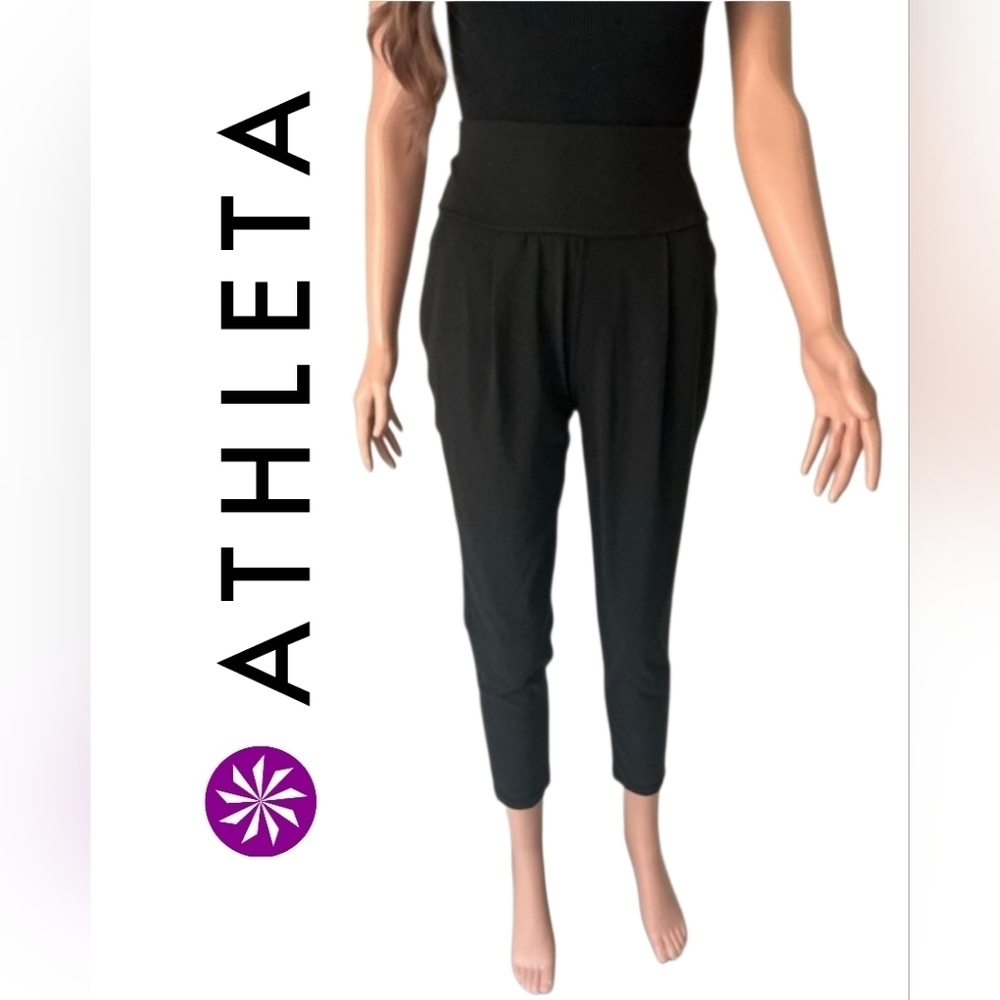 Athleta Black Cropped Women's Pants